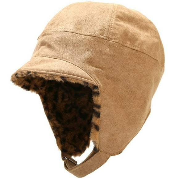 Trapper Hat Ear Flaps Thermal Adjustable Trooper Cap Winter Hat for Men & Women