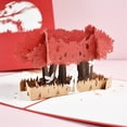 thumbnail image 2 of TIMIFIS Valentines Day Decor Valentine's Day Card 3D Paper Carving Creative Handmade Paper Greeting Card Blessing Card, 2 of 6