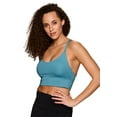 thumbnail image 3 of RBX Active Women's Soft Strappy Back Yoga Sports Bra, 3 of 4