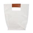 thumbnail image 2 of Bolsos transparentes para mujer Bolsos de almacenamiento de embrague de playa de PVC transparente simple (blanco) Tmvgtek Para Estrenar, 2 of 9