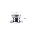thumbnail image 2 of piezas de manijas de perilla de tapa de olla de acero inoxidable, manija de perilla de tapa de olla con tornillos, cocina casera Cookw, 2 of 5
