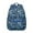 Blue-4, variant on "Wildflower & Sunflower Print Backpack - Fashionable School Bag for Women, Durable College Backpack with Laptop Compartment, Water-Resistant Floral Bookbag for Work & Travel"
