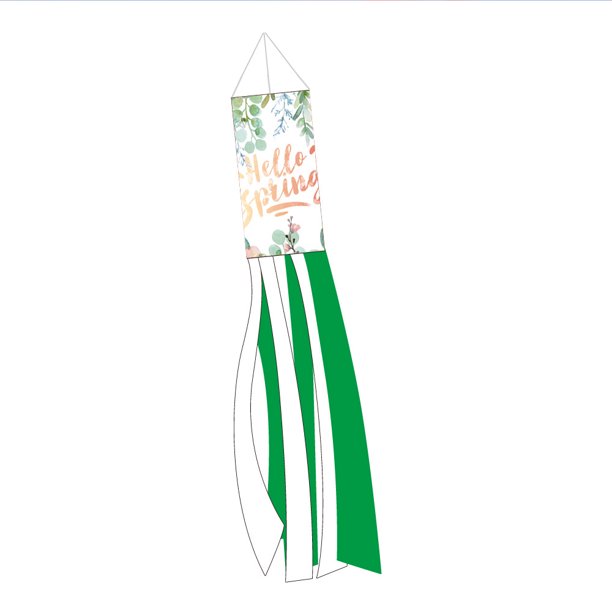 Madrona Brands Spring Wildflower Windsock - Decoración duradera para colgar al aire libre de 60.0 in Adepaton CPB-US-DYP92-8