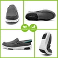 thumbnail image 2 of OrthoComfoot Men's Loafers for Plantar Fasciitis, Orthopedic Shoes for Bunions, Foot and Heel Pain Relief Shoes, 2 of 7