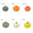 thumbnail image 3 of 4/6/12PCS Mini Foam Photography Halloween Party Supply Artificial Pumpkin Faux Vegetables BROWN 4PCS, 3 of 8