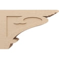 thumbnail image 3 of 12"W x 36"D x 24"H Classic Mayflower Rough Cedar Woodgrain TimberThane Corbel, Primed Tan, 3 of 6