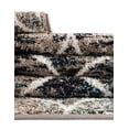 thumbnail image 6 of Unique Loom Trellis Frieze Collection Area Rug - Rounded (4' x 6' Rectangle Blue Multi/Ivory), 6 of 11