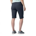 thumbnail image 2 of Dickies Women's Perfect Shape Straight Fit Bermuda Shorts 11", Rinsed Navy, 12, 2 of 4