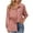 Pink, variant on TFEOQRY Women's Corduroy Casual Outwear Jackets Fall and Winter Flip Collar Botton Pocket Long Sleeve Loose Blouse Coat Black