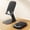 C-Pink, variant on Foldable Cell Phone Stand for Desk - [Ultra Thin] Portable Travel Holder, Height Adjustable, Weighted Metal Base, Thick Case Friendly for iPhone 17 16 15 Pro Max, Galaxy S25, 4-8" Devices