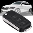 thumbnail image 2 of Llave de control remoto de coche de 3 botones, chip ID48 de 433 Mhz para Seat Skoda 1k0959753G, 2 of 8