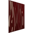 thumbnail image 2 of Ekena Millwork 19 5/8"W x 19 5/8"H Jackson EnduraWall Decorative 3D Wall Panel, Gloss Merlot (12-Pack for 32.04 Sq. Ft.), 2 of 6