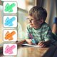 thumbnail image 5 of 16-pack pen grips for children's handwriting, pen grip trainer for kids, school supplies, 5 of 5