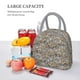 thumbnail image 5 of Balery Zebra Bolsa de Almuerzo para Mujeres, Caja de Almuerzo, Bolsa de Almuerzo Pequeña Impermeable, Tote de Almuerzo Reutilizable con Gran Capacidad, 5 of 6