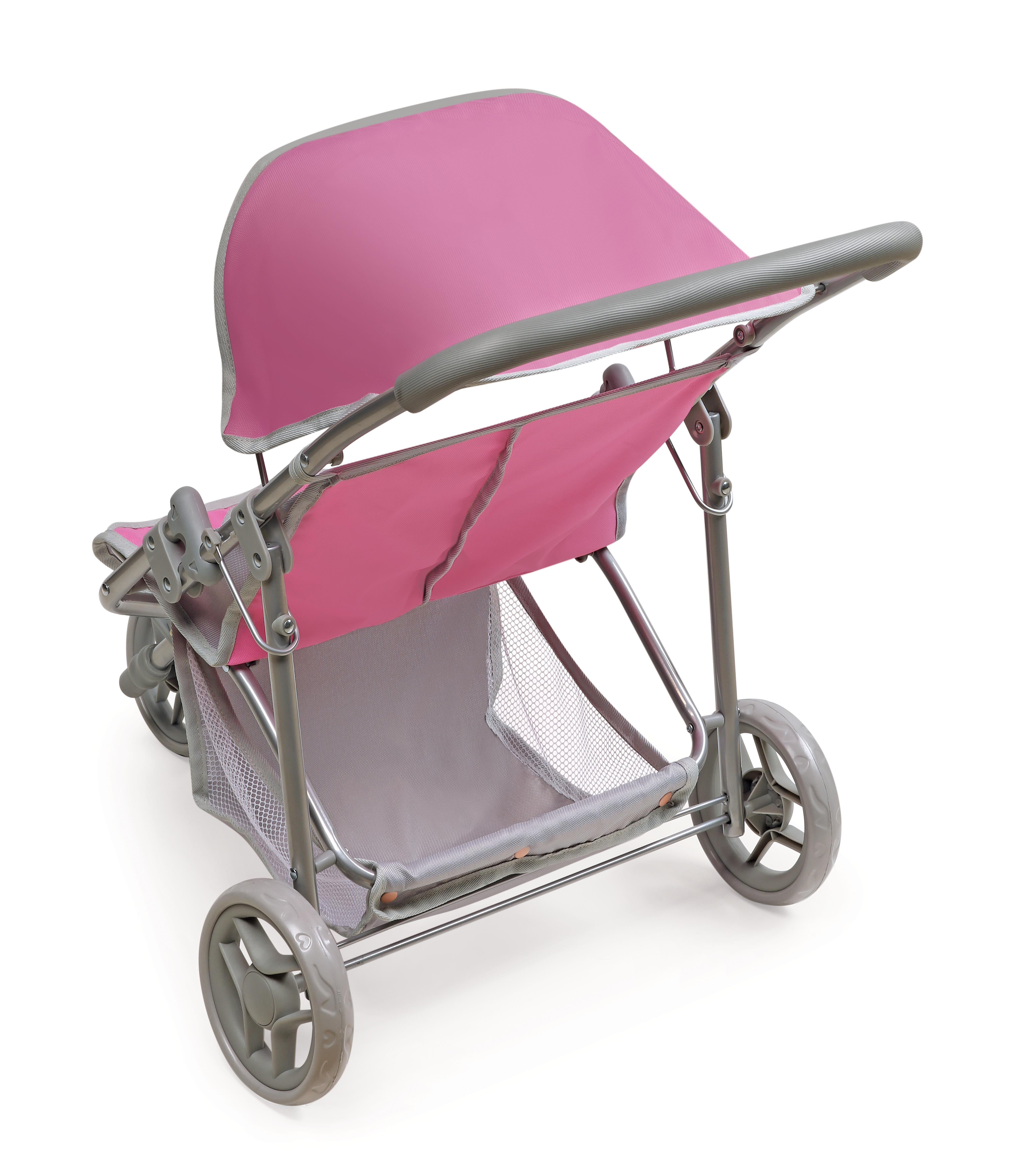 badger basket three wheel doll jogging stroller