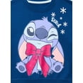 thumbnail image 2 of Disney Stitch Toddler Girls Holiday Graphic Sweatshirt, Sizes 12M-5T, 2 of 4