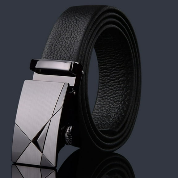 IDALL Mens Belt Western Belts Mens Belt, Ratchet Belt Leather, Slide Belt With Easier Adjustable Buckle Wide Belts Clearance G One Size