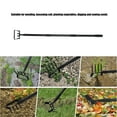 thumbnail image 4 of Garden Rake with Garden Hoe, Heavy Duty Weeding  Stirrup Hoe and Cultivator with Adjustable Handle, Stainless Steel Hula Hoe Garden Tool for Weeding, Loosening Soil, Planting, 4 of 8