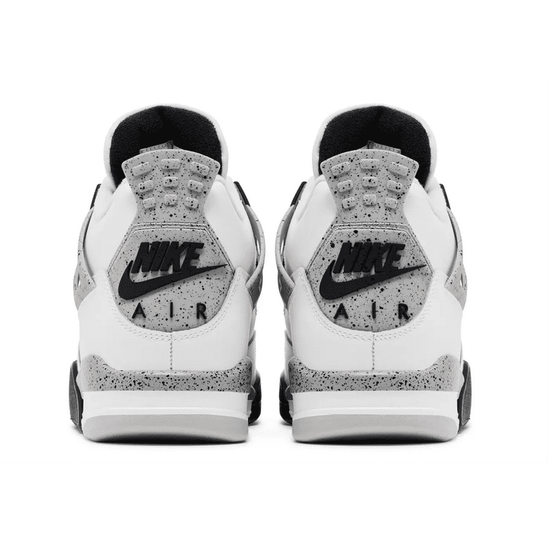 Air Jordan 4 Retro White Cement (2025) - Walmart.com
