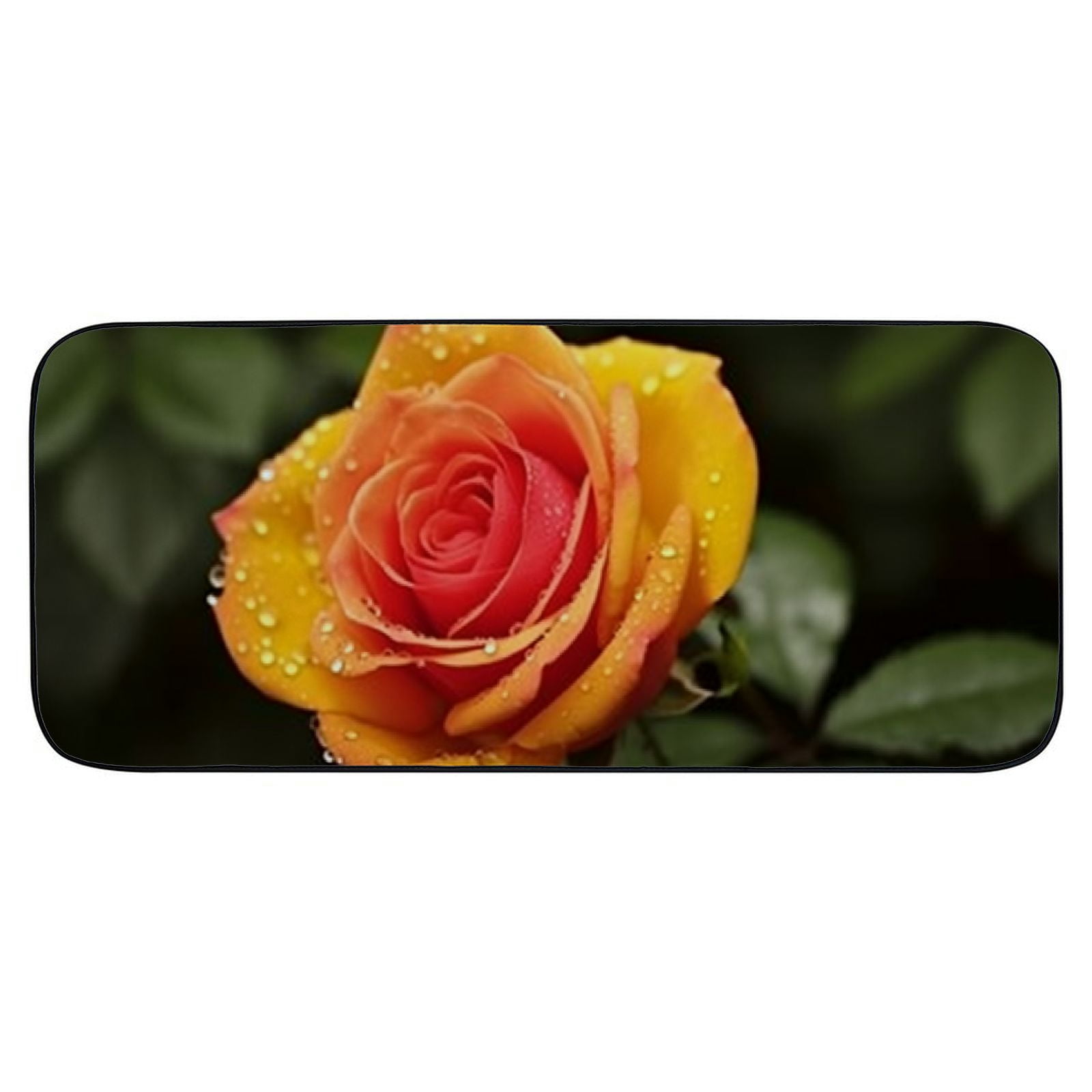 Heduofu Decorative Door Mat, Door Mat with Non-Slip Rubber Backing, Easy Cleaning, Traps Dirt, for Entry, Patio, Garage 19.68*47.24 in