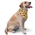 thumbnail image 2 of Naloa Autumn Sunflowers Dog Bandanas 1PC Washable Triangle Dog Scarfs Premium Durable Fabric, for Small Medium Large Dogs and Cats, 2 of 6