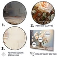 thumbnail image 3 of Designart "Rustic Rose Still Life" Roses Floater Framed Wall Art Prints, 3 of 5