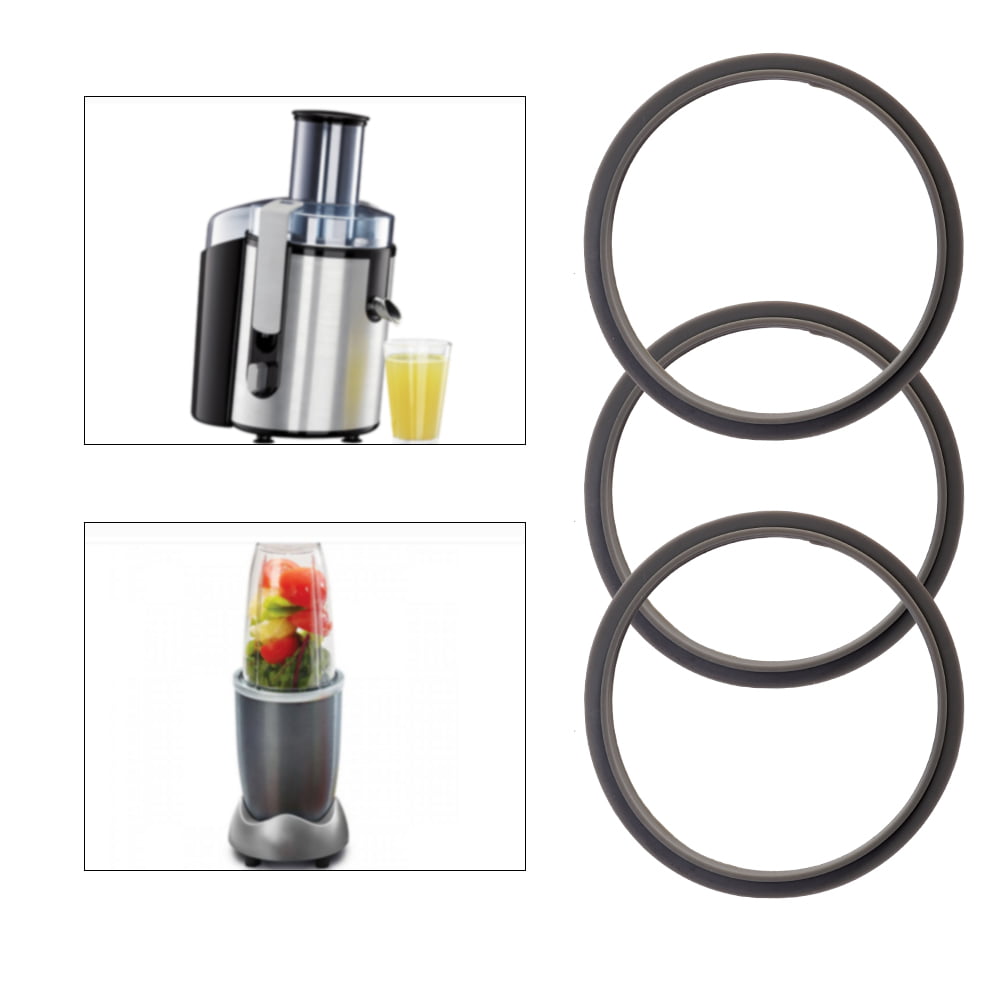 900W/600W Silicone Rubber O Shaped Design Replacement Gaskets Seal Ring Parts for Nutri-Bullet Blender Juicer Mixer 