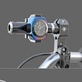 thumbnail image 3 of Montaje del manillar de la motocicleta Reloj noctilucente de estilo fresco Esfera Reloj de cuarzo Reloj de aleación luminosa para motocicleta Reloj con indicador de tiempo Decoración impermeable para JAMW Sencillez, 3 of 5