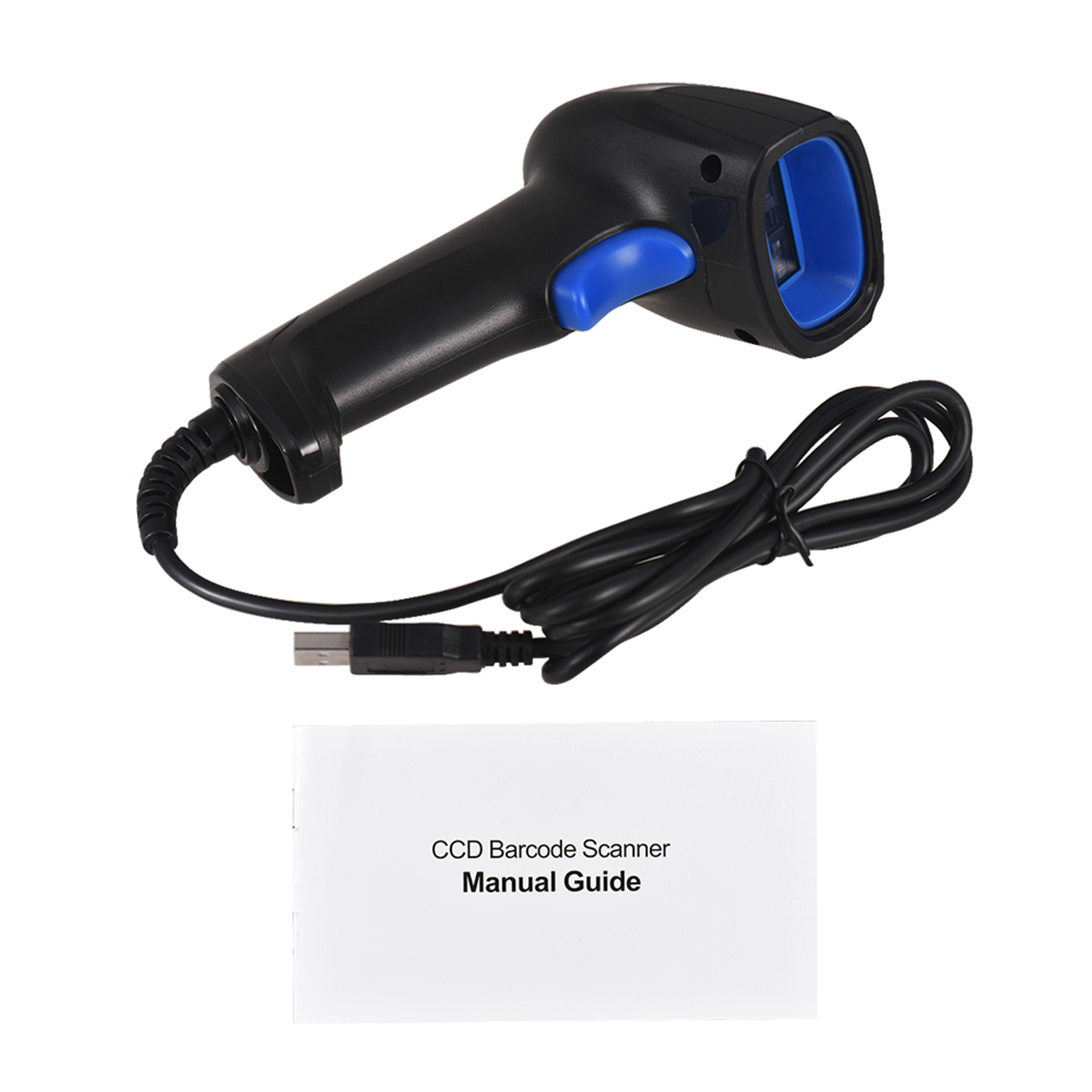 Andoer Handheld CCD Automatic USB Wired 1D Bar Code Reader for Mobile Payment Computer Screen Scan - image 3 of 7