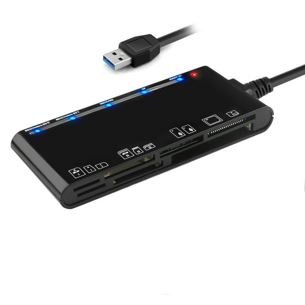 Lector de tarjetas de memoria Bearachild USB 3.0 para computadora portátil