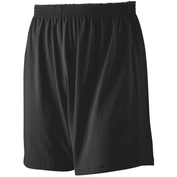 Augusta Augusta Jersey Knit Shorts 990 Black 3Xl
