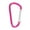 Pink, variant on Paracord Planet 40 mm Durable Aluminum Mini Carabiner Clip Keychain with a Spring Loaded Gate - Available in Assorted Colors & Pack Sizes - Hiking, Traveling, at Home, In the RV, Fishing, etc