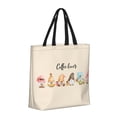 thumbnail image 2 of Sigee Coffee Gnome (2) Print Large Capacity Zippered Tote Bag - Durable, Stylish and Versatile for Everyday Use, 2 of 9