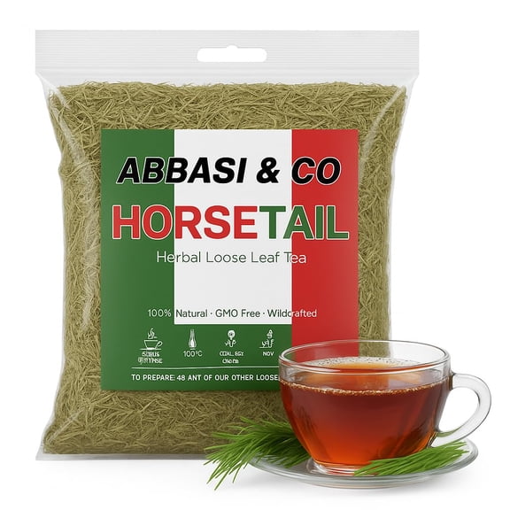 Cola de Caballo Herbal Tea 100% Natural Horsetail Loose Leaf Tea (Shave Grass) – Traditional Mexican Remedy – Caffeine-Free, Vegan, Non-GMO, Gluten-Free (4oz)