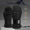 thumbnail image 4 of Gants d'Hiver, Gants de Ski en Fibre d'Aramide Imperméables pour Hommes pour Randonnée m,L,TG, 4 of 7