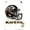 Poster & Push Pin Bundle, variant on NFL Baltimore Ravens - Drip Helmet 20 Wall Poster, 14.725" x 22.375", Framed