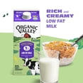 thumbnail image 2 of Organic Valley Organic 1% Low Fat Milk, Half Gallon, 64 fl oz, 2 of 14