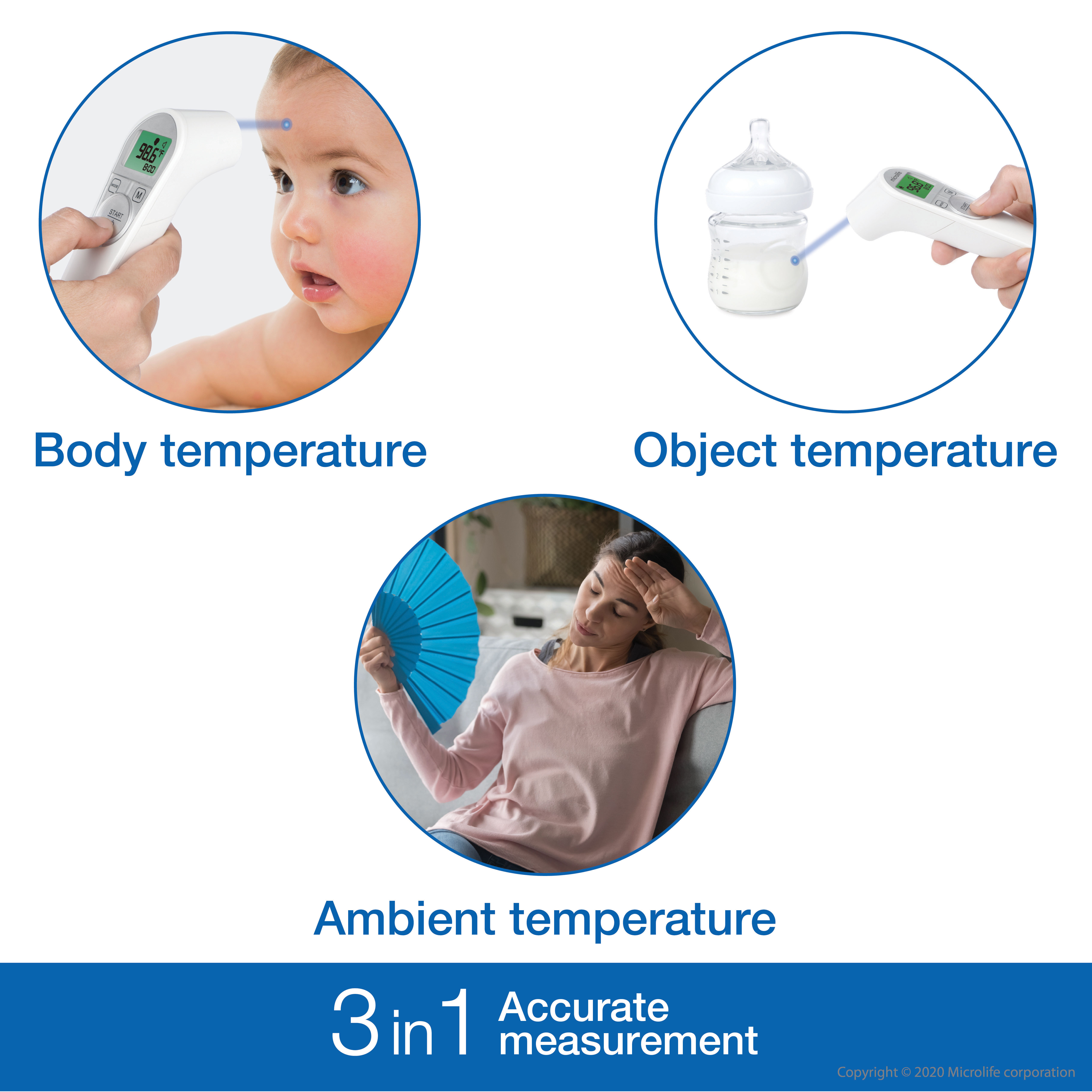 Microlife Non-Contact Forehead Thermometer with FeverGlow photo 3