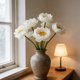 thumbnail image 4 of Flor de Loto Artificial | Loto Sintético para Decoración Del Hogar, Estanques y Accesorios de Fotografía | Centro de Mesa con Fuente de Agua | Decoraciones de Primavera y Verano para La Sala de Estar, 4 of 6