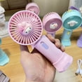 Kawaii Hello Kitty Rechargeable Fan USB Cartoon Portable Sanrio Anime kawaii-hello-kitty-rechargeable-fan-usb-cartoon-portable-sanrio-anime
