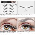 thumbnail image 2 of CHAO Pegatinas de tatuajes de cejas impermeables con forma de pelo 4D para el cuidado personal, 2 of 4