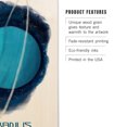 thumbnail image 3 of Uranus, Watercolor Birch Wood Wall Sign (6x9 Rustic Home Decor, Ready to Hang Art), 3 of 5