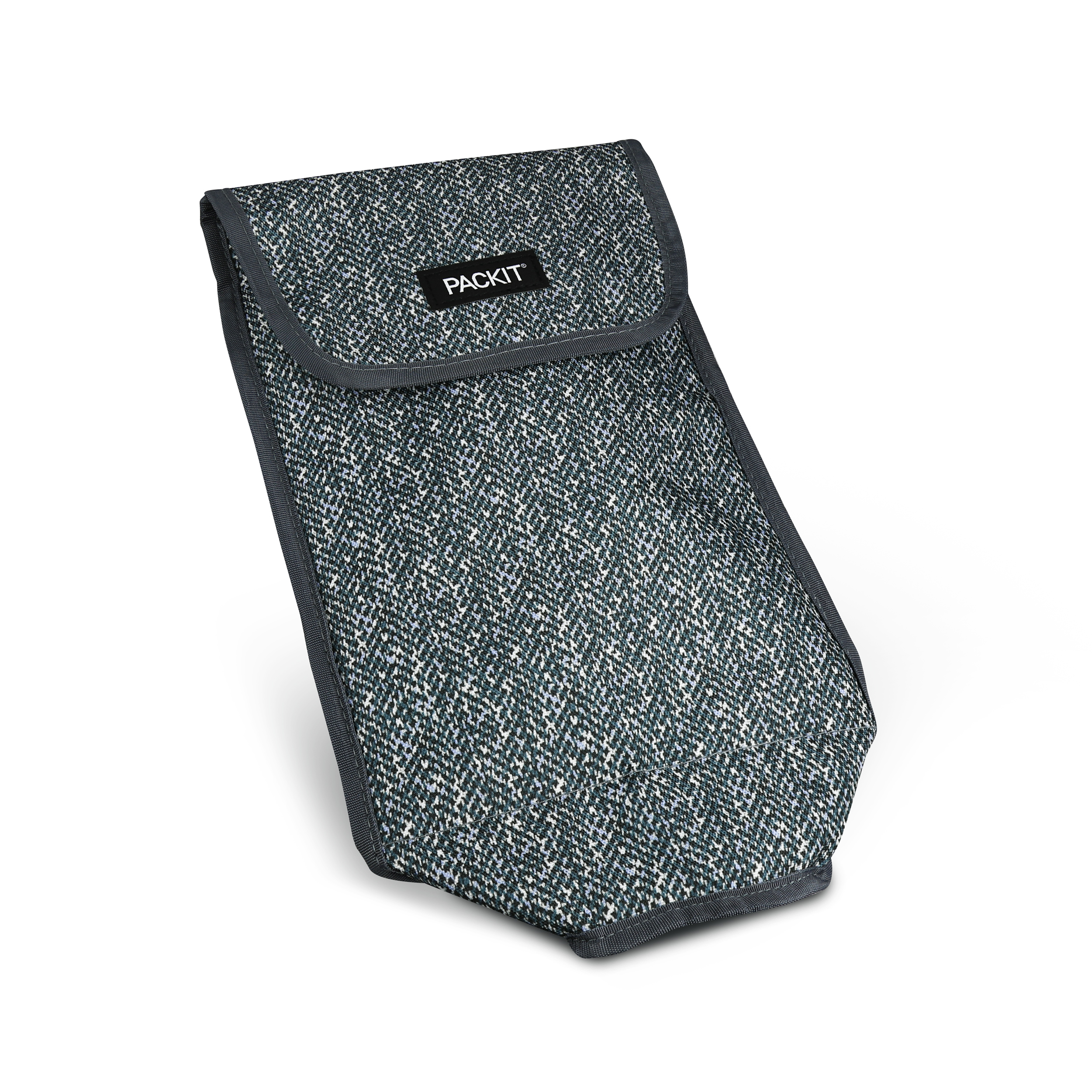 PackIt 1.5 L Freezable, Insulated Wine Tote, Gray