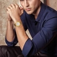 thumbnail image 1 of Men's Fashion Nylon Strap Watch with Atmospheric Dial Design and Ready Packaging, 1 of 2