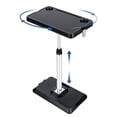 thumbnail image 3 of Porfeet Car Seat Tray Lift Table,360° Rotating Adjustable Height 18.9-28.7 Inches Car Desk,Foldable Strong Load Capacity Pneumatic Lift Table,Compatible with 99 Cars Car Rear Desk, 3 of 13