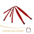 thumbnail image 4 of Correa de acordeón de cuero sintético, 1 par, ajustable, resistente, para un rendimiento óptimo, correa de hombro para guitarra de acordeón, 4 of 8