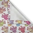 thumbnail image 4 of Ambesonne Octopus Valance Pack of 2, Hand Drawn Tentacles, 54"X12", Multicolor, 4 of 5