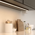 thumbnail image 6 of Inlight 18-inch LED Under Cabinet Lighting, Hardwired or Plugged-in, 2700K/4000K/5000K, Power Cord Sold Separately, Black, UC0118BK27, 6 of 11