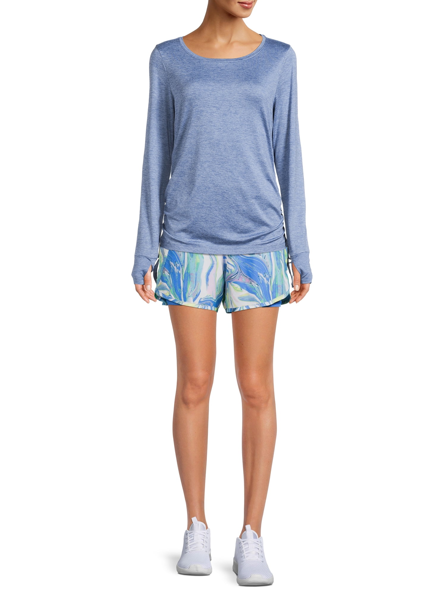Avia Women's Running Shorts with Bike Liner