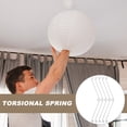 thumbnail image 3 of CTIRCHIU 20Pcs Iron Torsion Spring Clips Recessed Light Housing Accessories 8.65X1.97X0.39In, 3 of 8